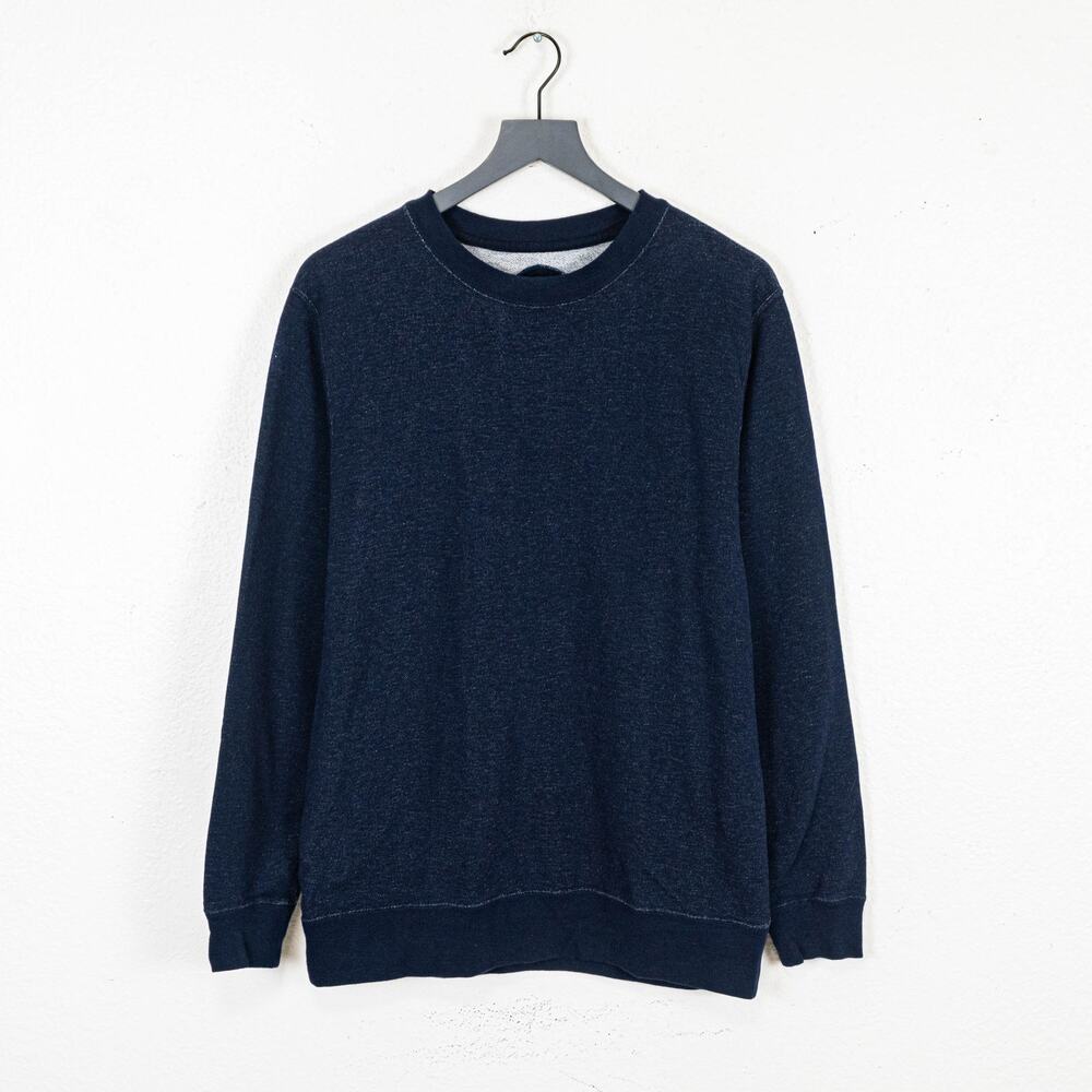 Blue Blue Japan ARIGATO Crew Neck Sweatshirt indigo blue size 2
